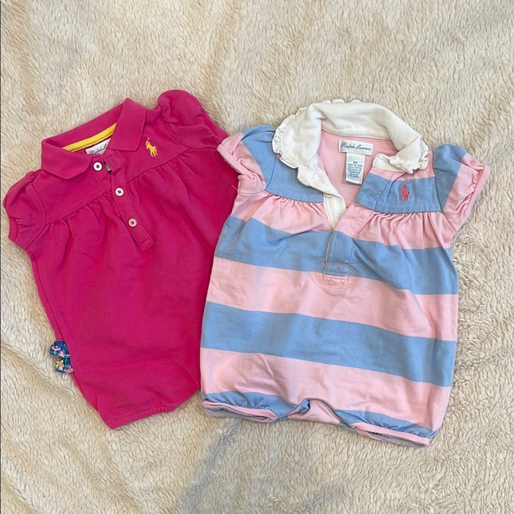 Ralph Lauren Kids Pink Polo Shirt